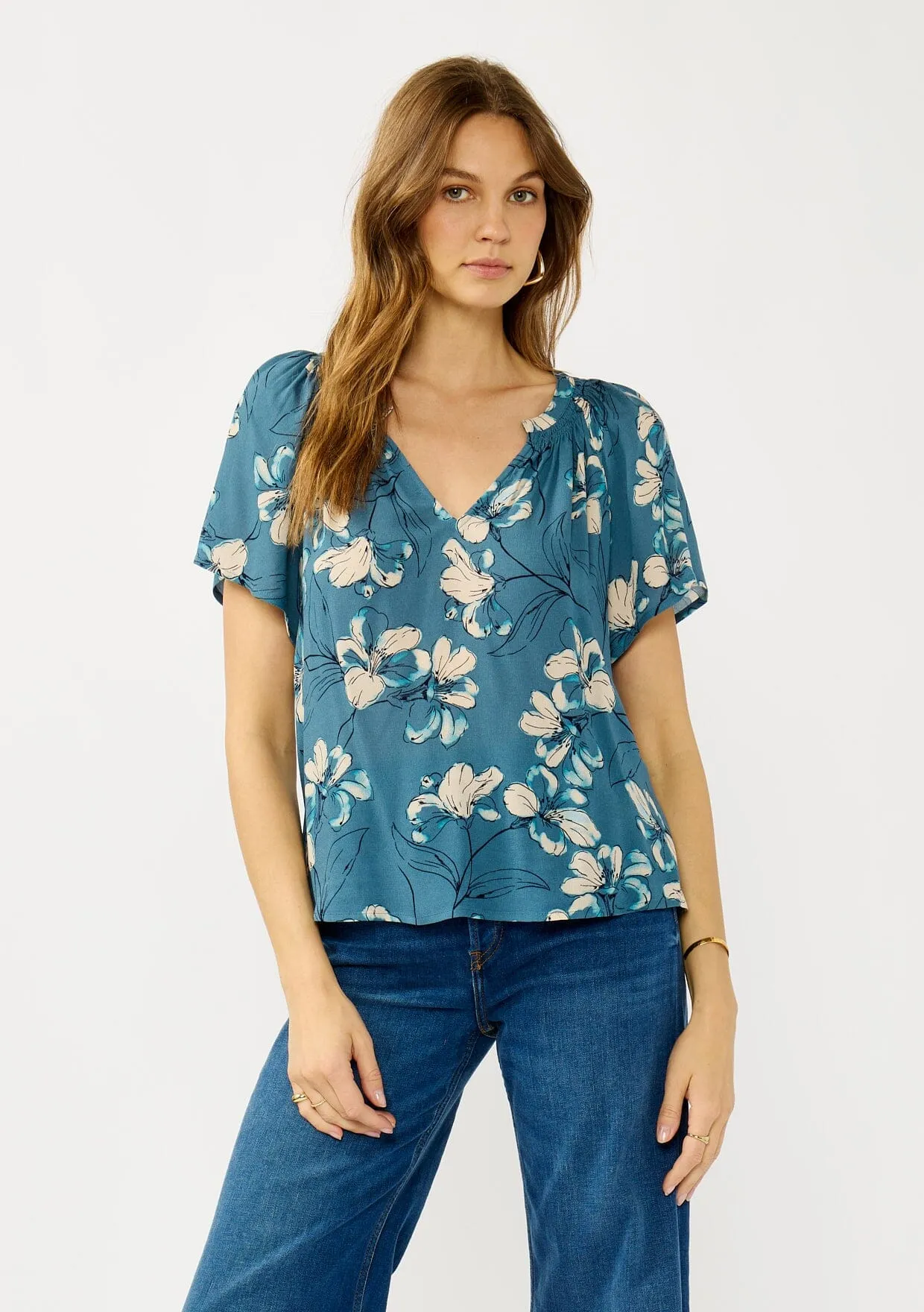 Trailing Blossom Top sold by lovestitch