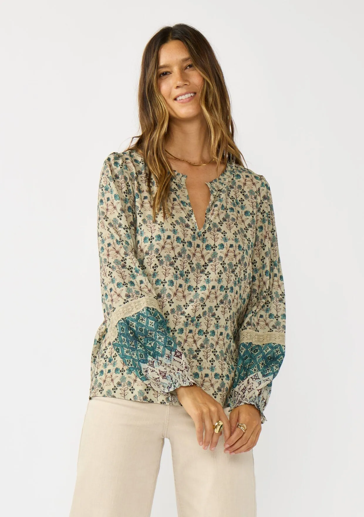 Garden Gate Blouse sold by lovestitch product image thumbnail 3