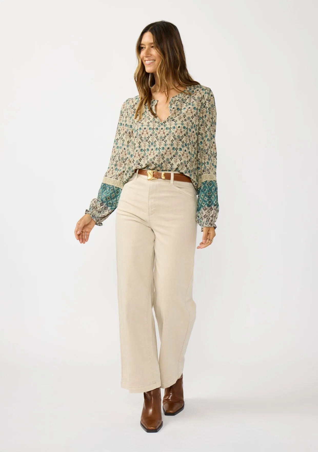 Garden Gate Blouse sold by lovestitch product image thumbnail 2