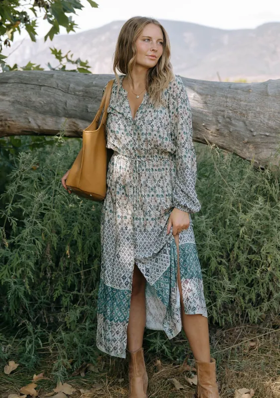 Garden Gate Midi Dress sold by lovestitch