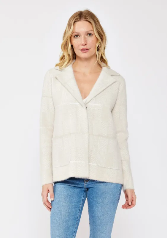 Celine Fuzzy Coatigan sold by lovestitch