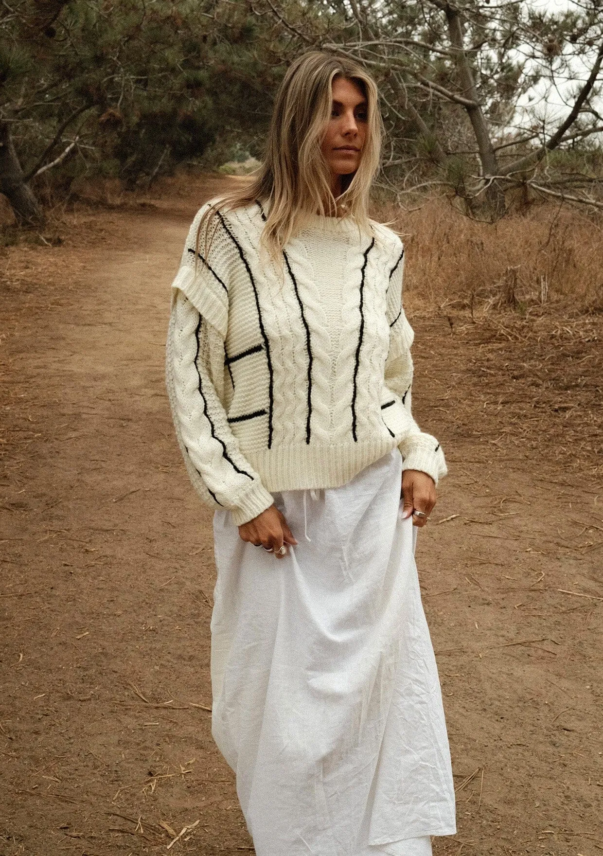 Jamie Mixed Media Sweater sold by lovestitch product image thumbnail 3