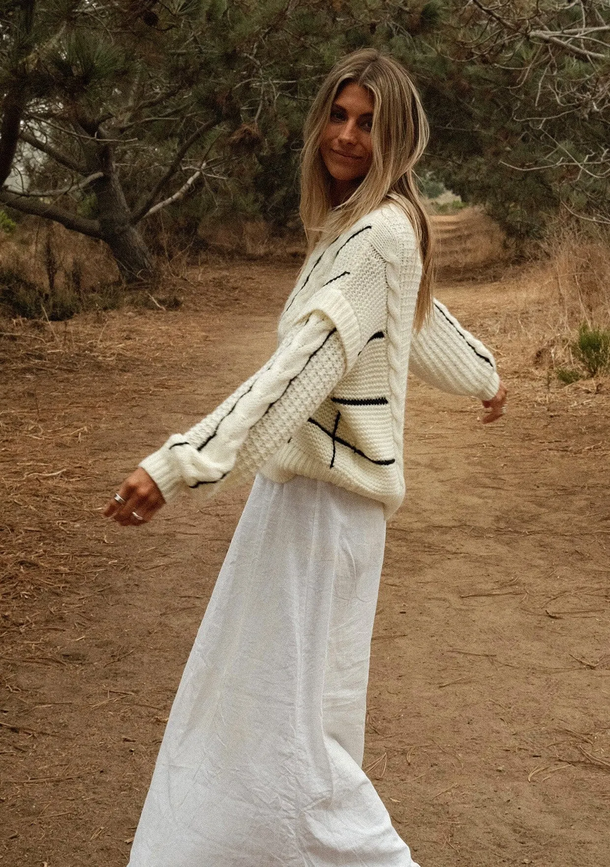 Jamie Mixed Media Sweater sold by lovestitch product image thumbnail 2