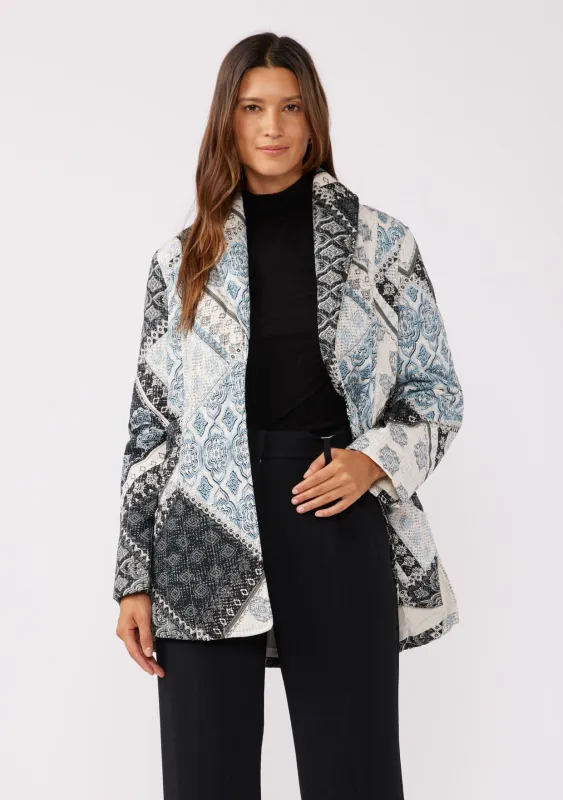 Harper Quilted Patchwork Jacket sold by lovestitch