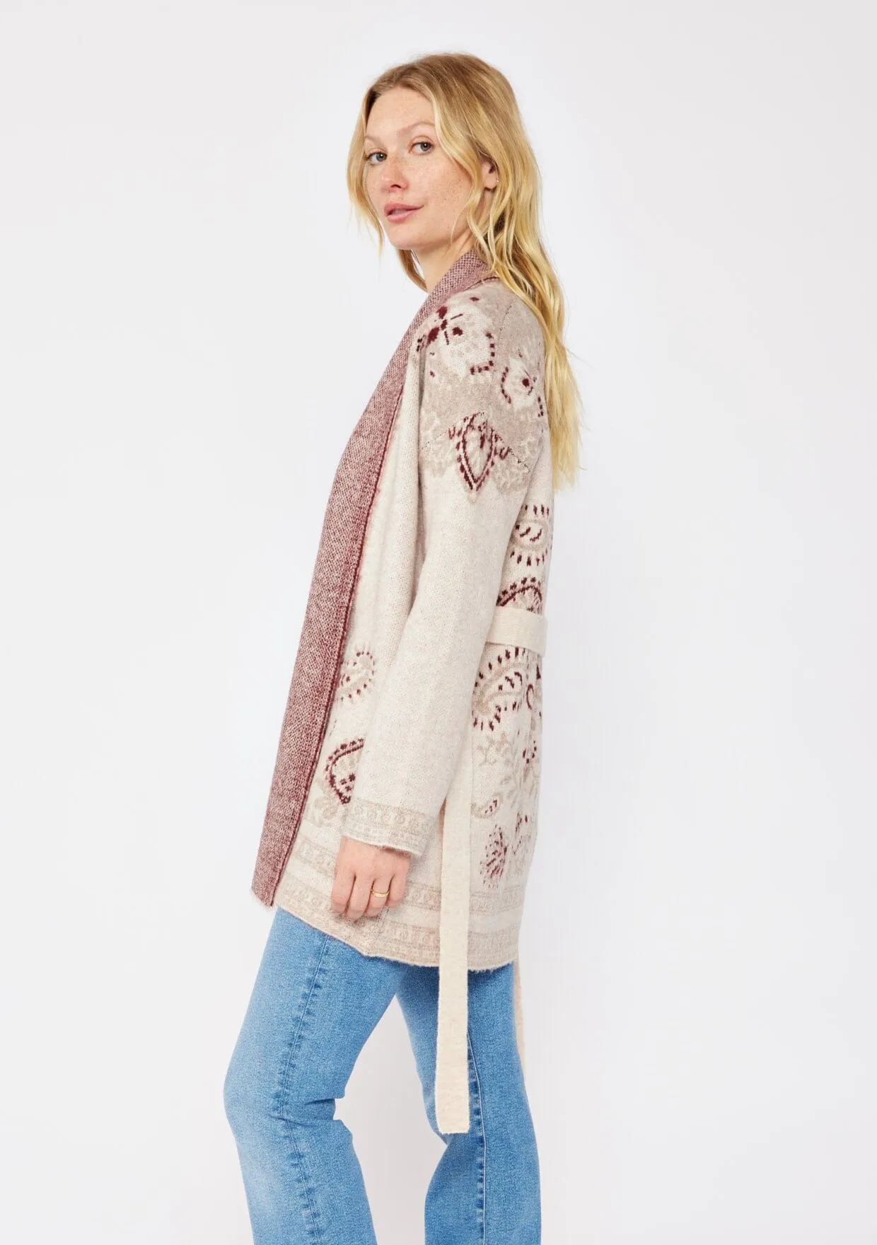 Shyanne Belted Cardigan sold by lovestitch product image thumbnail 5