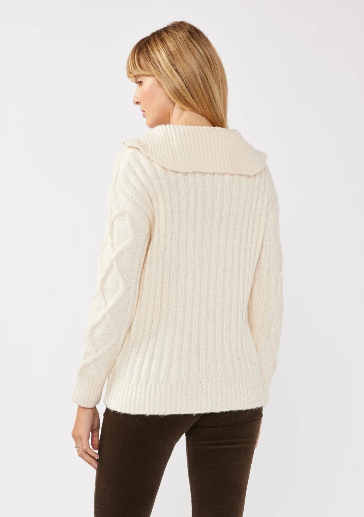 Trudie Cable Knit Sweater sold by lovestitch product image thumbnail 3