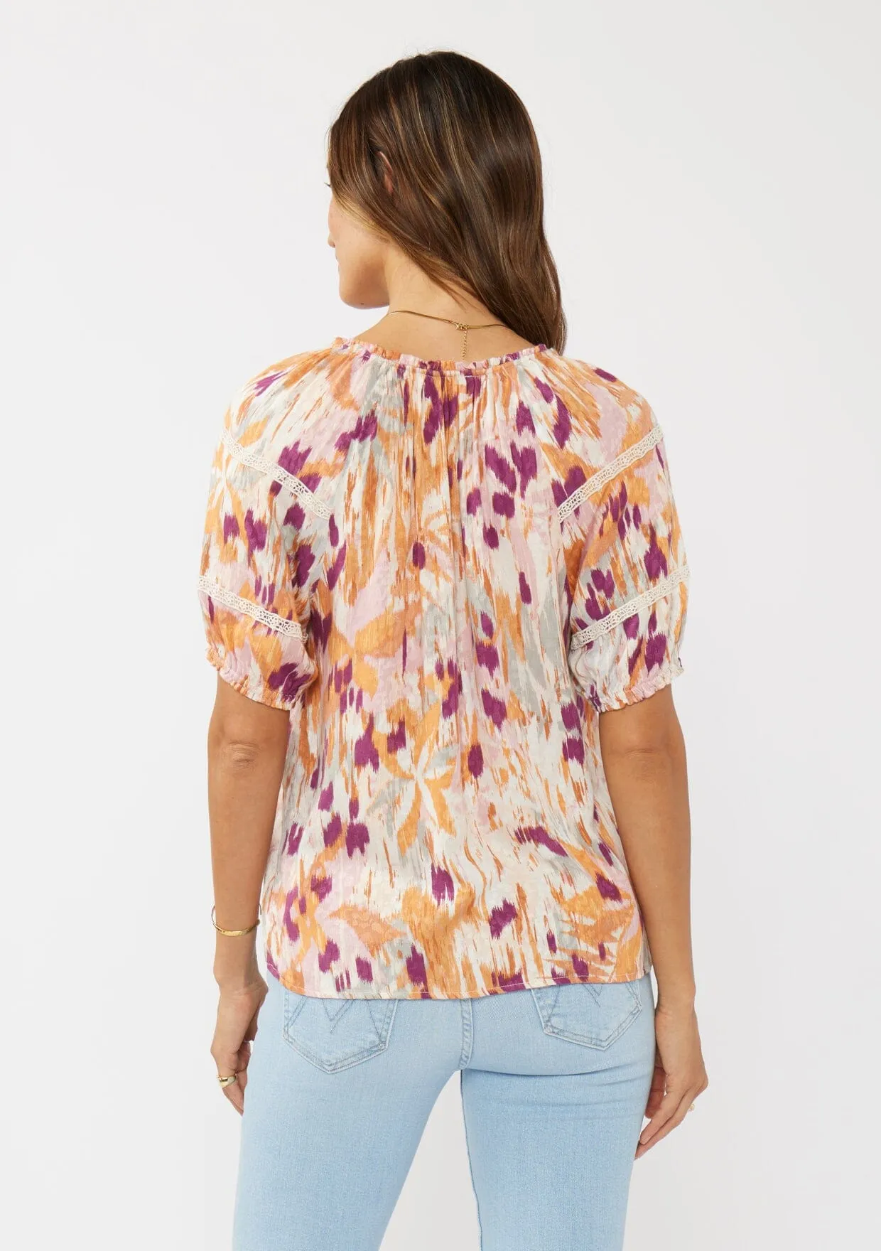 Terra Spice Floral Top sold by lovestitch product image thumbnail 3