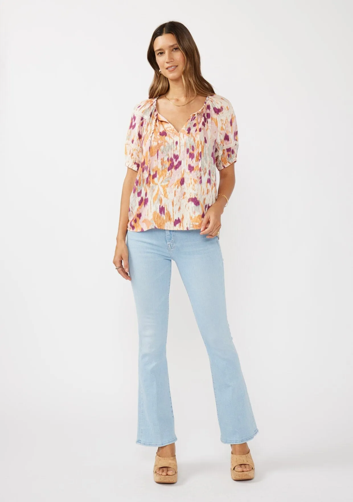 Terra Spice Floral Top sold by lovestitch product image thumbnail 5