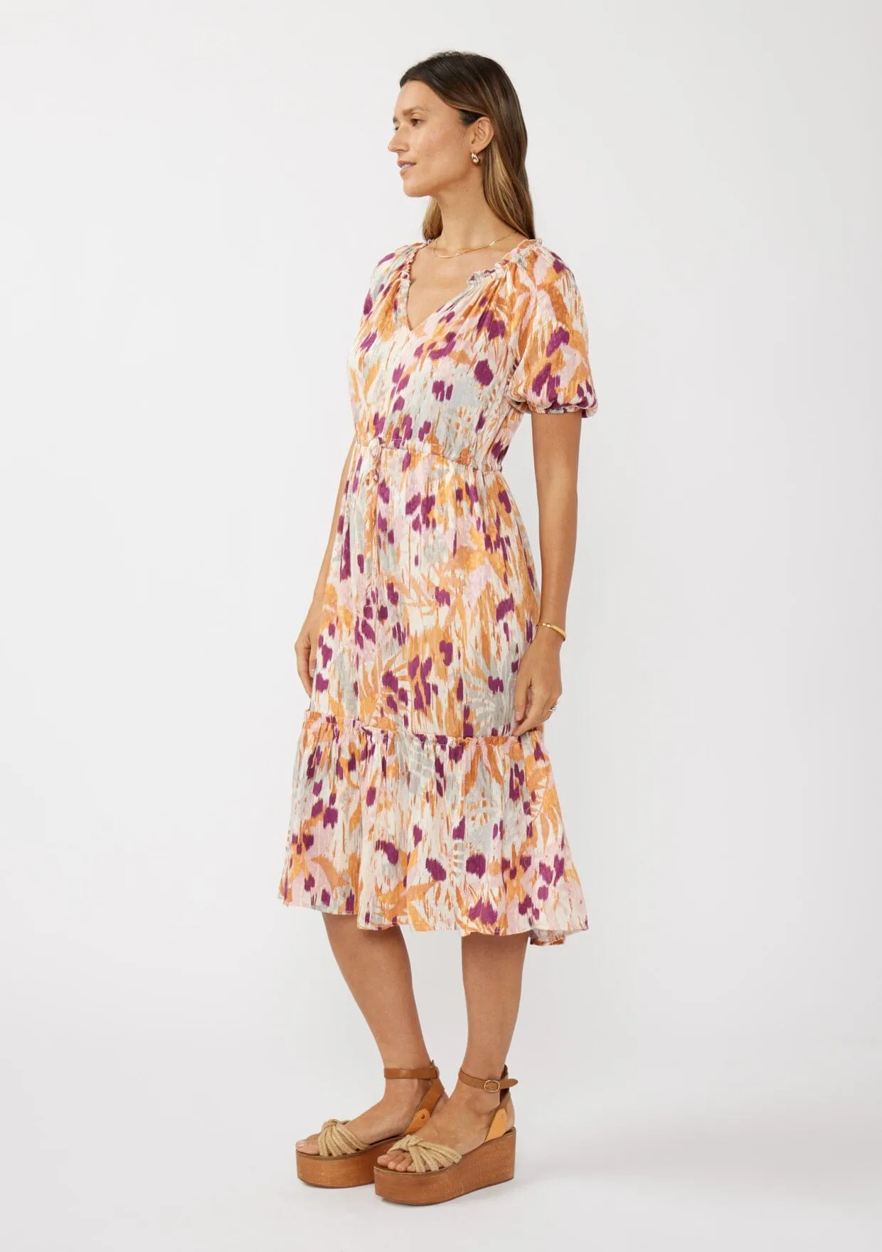 Terra Spice Midi Dress sold by lovestitch product image thumbnail 2