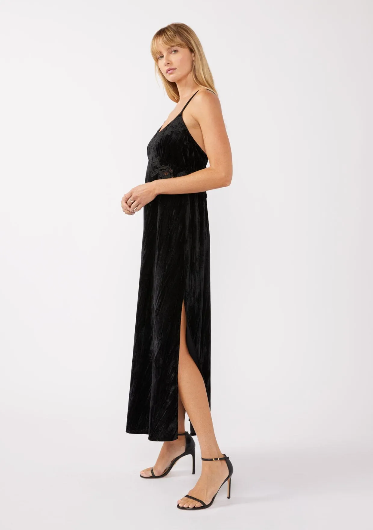 Find Me Velvet Maxi Dress sold by lovestitch product image thumbnail 2
