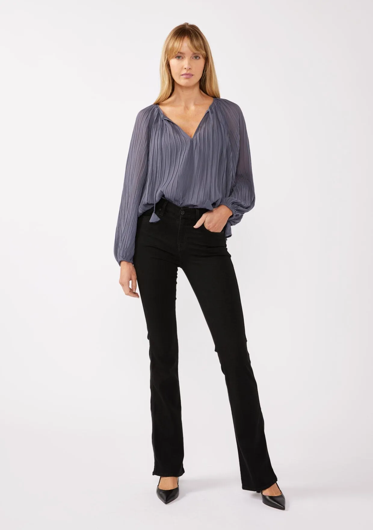 Never Late Pleated Blouse sold by lovestitch product image thumbnail 5
