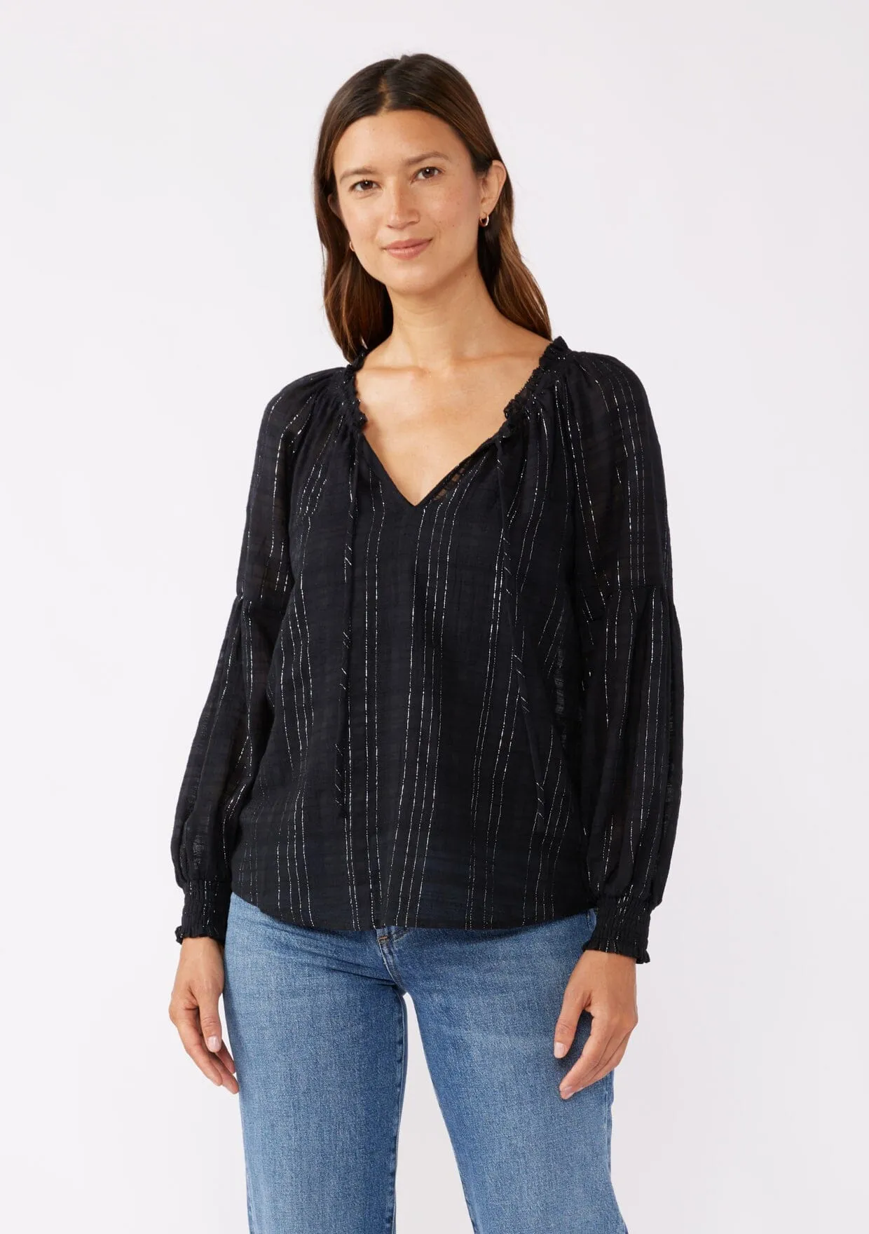 Moonlit Peasant Top sold by lovestitch product image thumbnail 5