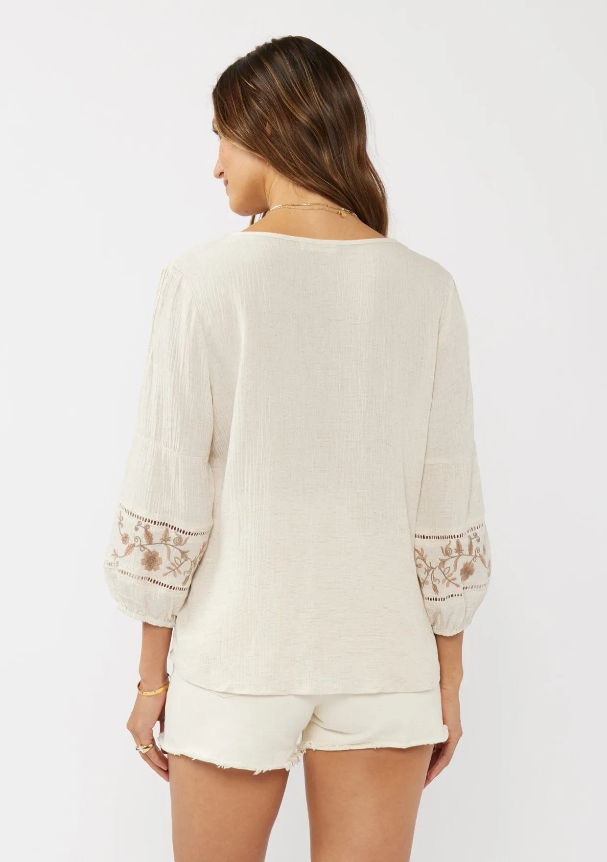 Sammie Embroidered Blouse sold by lovestitch product image thumbnail 4