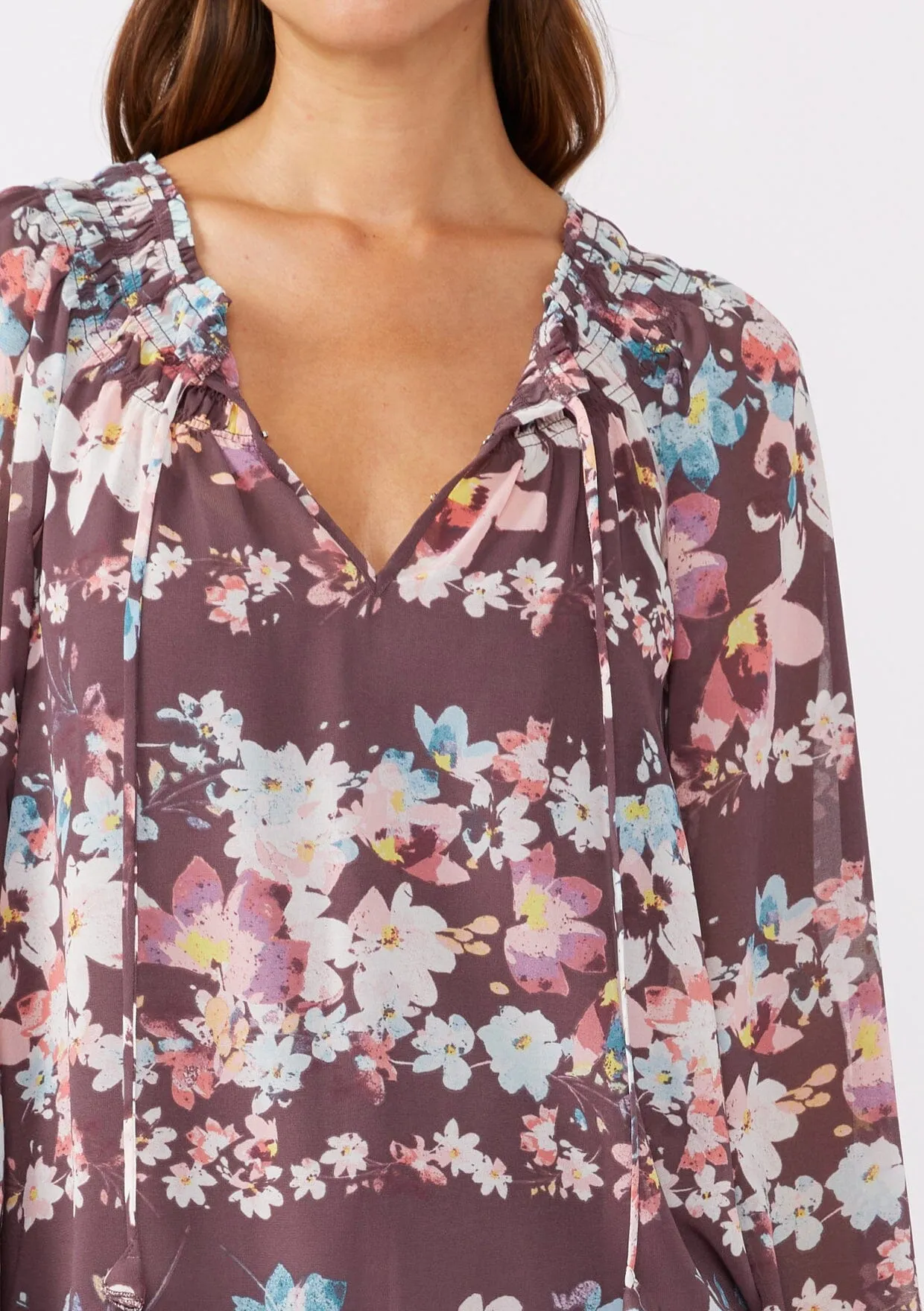 Nocturnal Petal Blouse sold by lovestitch product image thumbnail 4