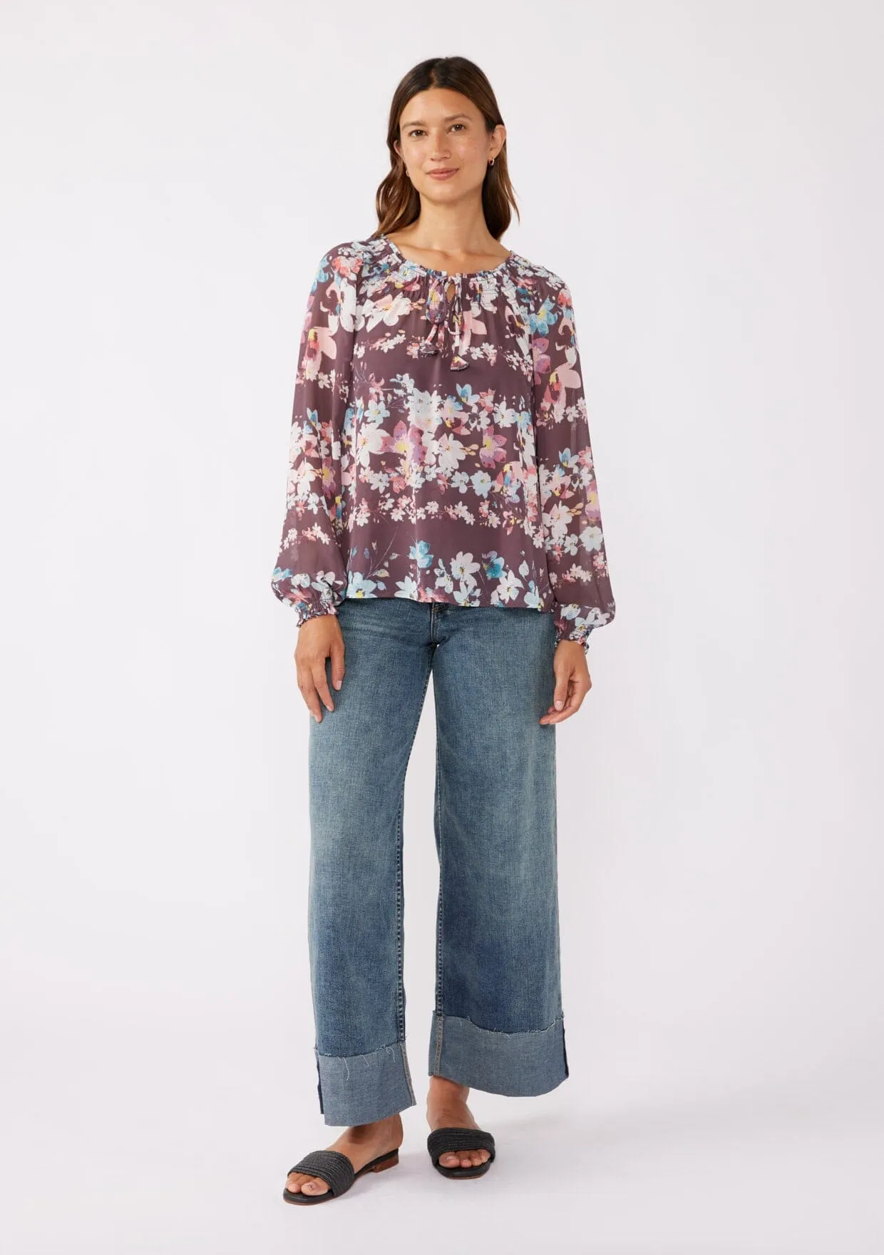 Nocturnal Petal Blouse sold by lovestitch product image thumbnail 2