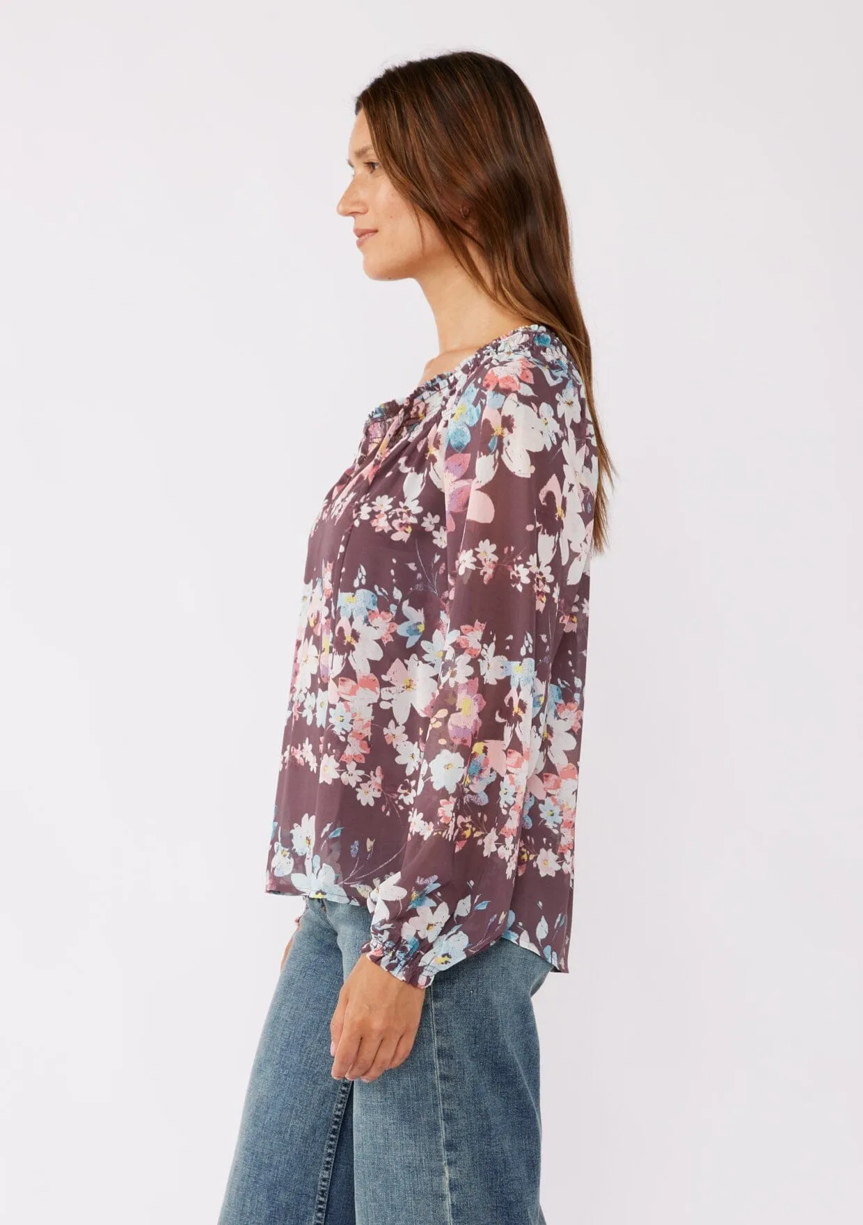 Nocturnal Petal Blouse sold by lovestitch product image thumbnail 3