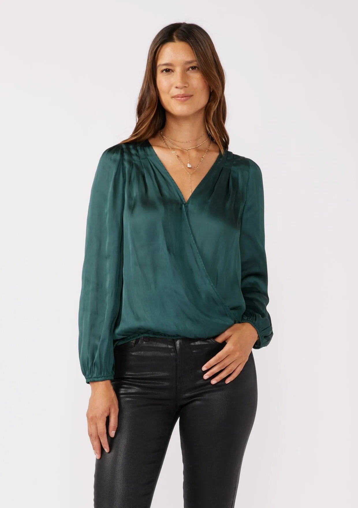 Ramona Surplice Blouse sold by lovestitch product image thumbnail 3