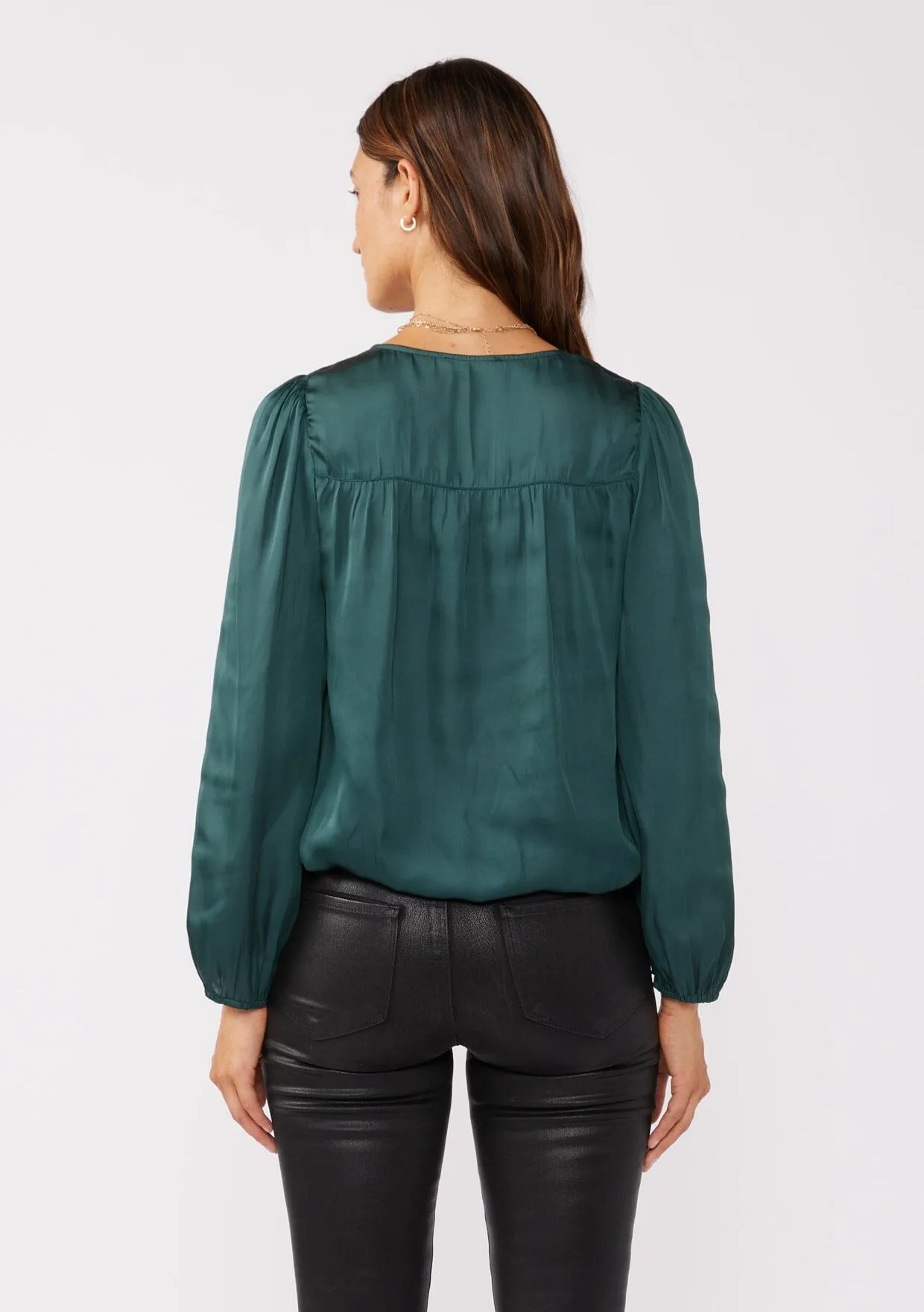 Ramona Surplice Blouse sold by lovestitch product image thumbnail 5