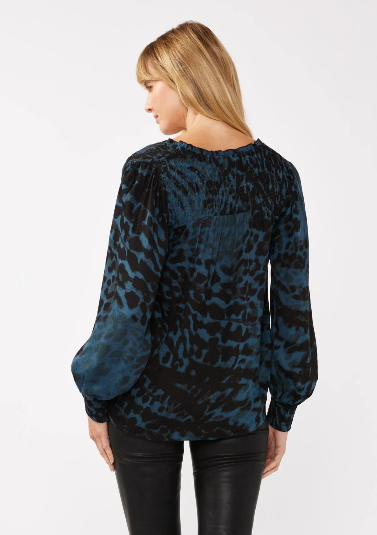 Wild and Free Smocked Blouse sold by lovestitch product image thumbnail 3