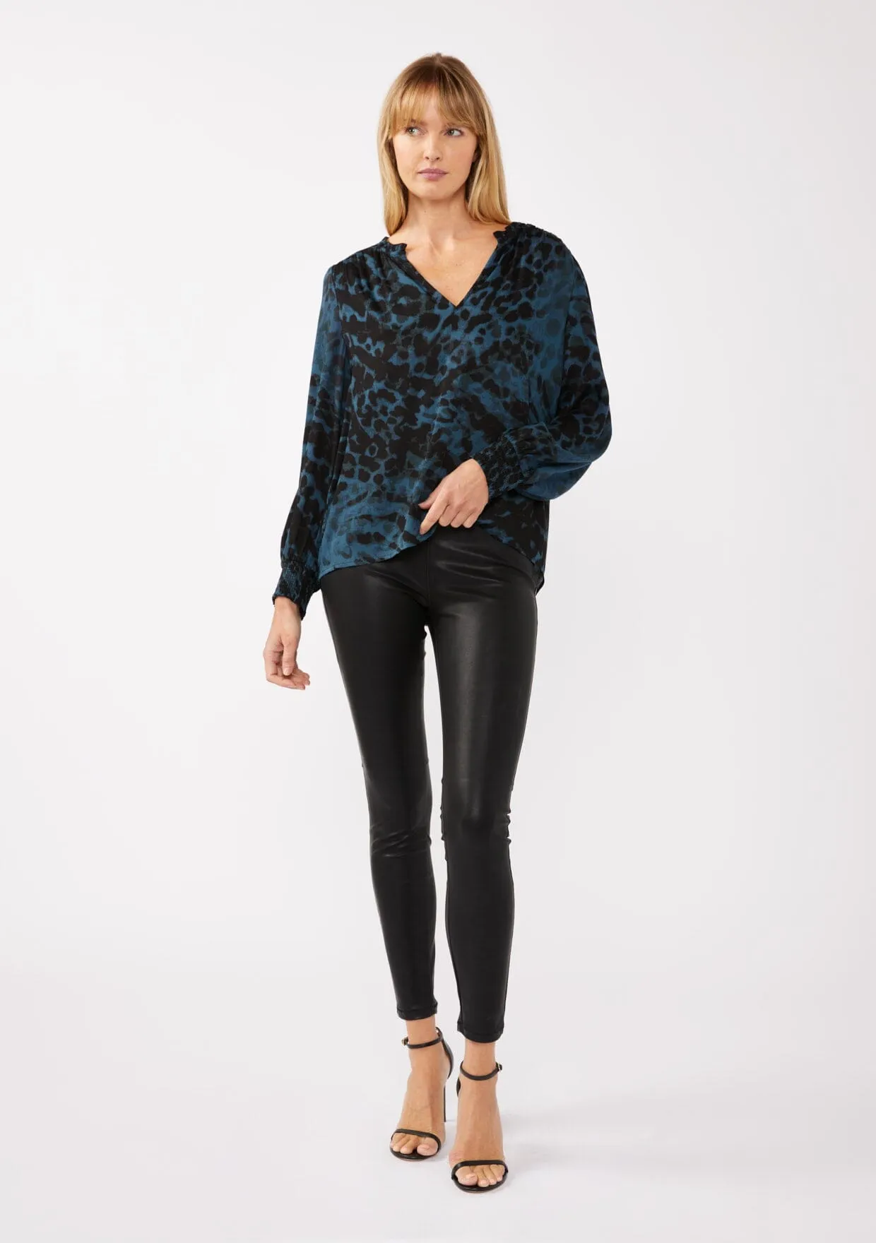 Wild and Free Smocked Blouse sold by lovestitch product image thumbnail 5