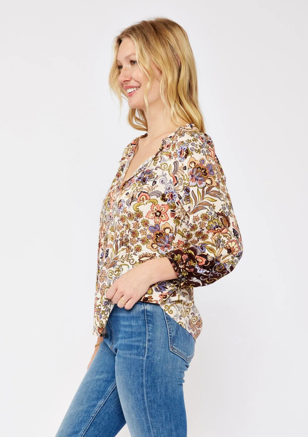 Earthy Bloom Blouse sold by lovestitch product image thumbnail 2