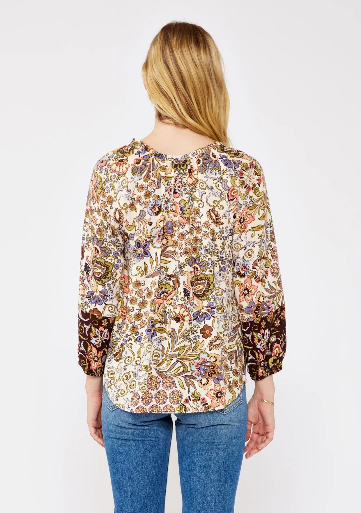 Earthy Bloom Blouse sold by lovestitch product image thumbnail 3