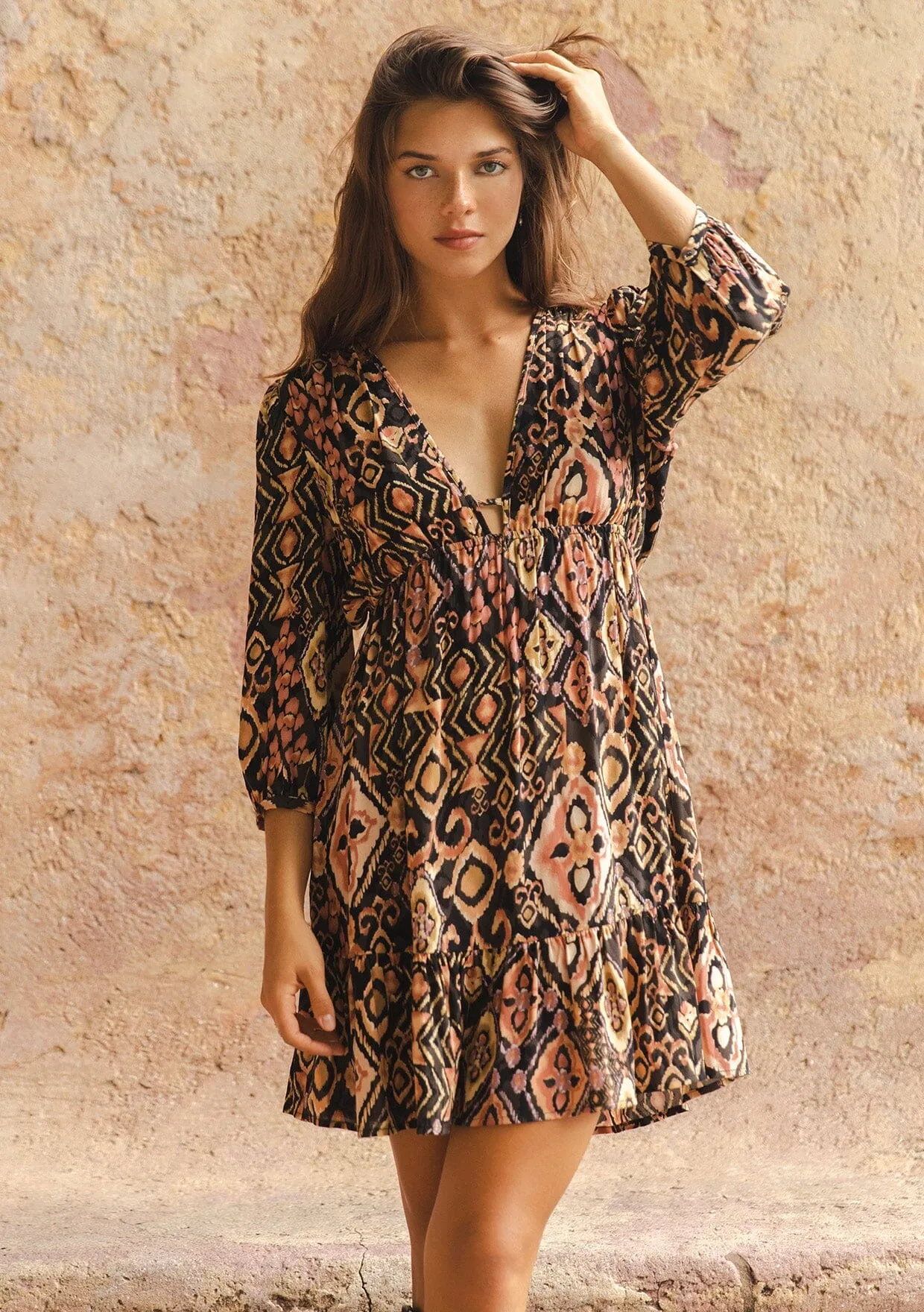 Shadow Canyon Mini Dress sold by lovestitch product image thumbnail 2