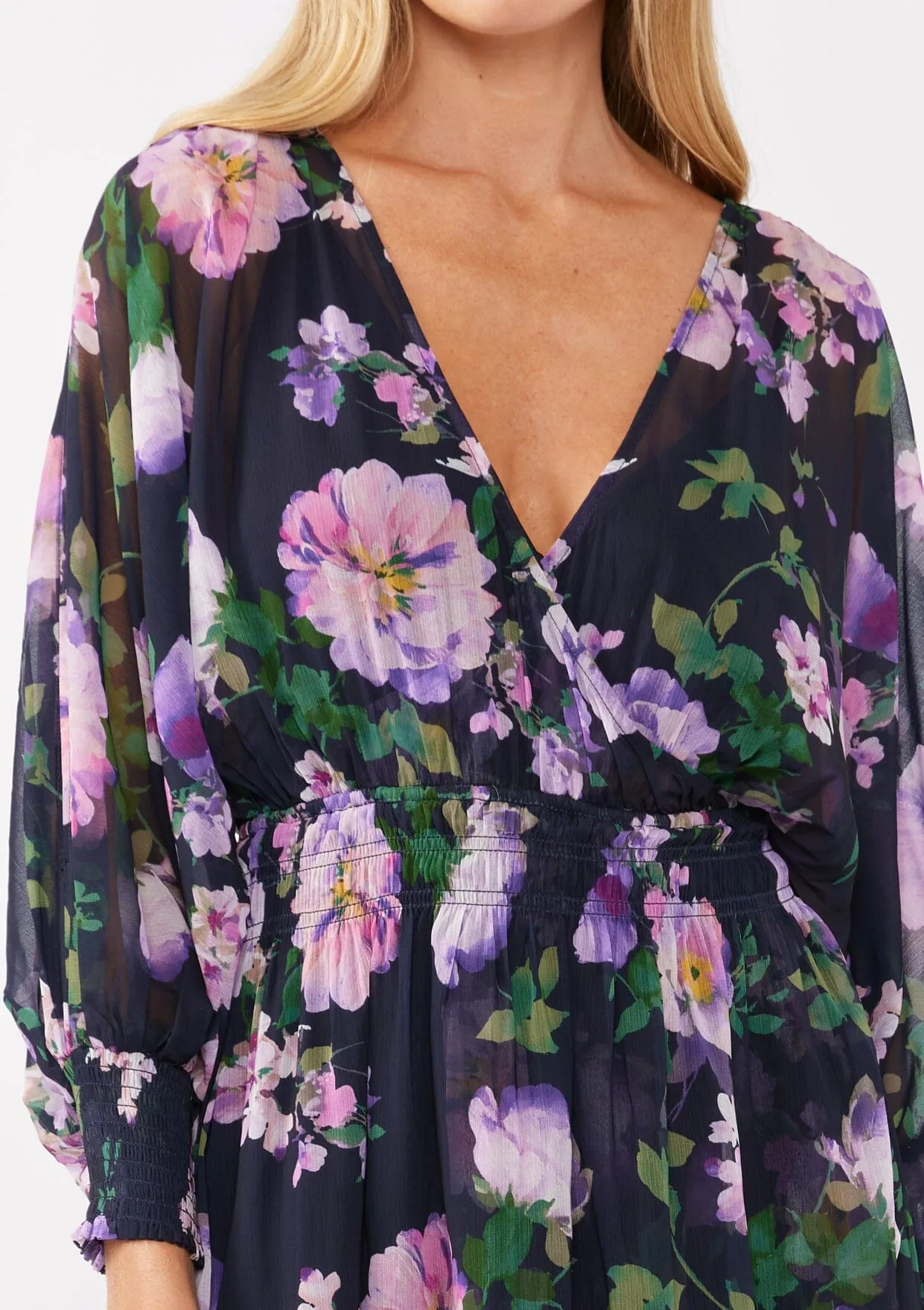 Flourish in Florals Midi Dress sold by lovestitch product image thumbnail 4