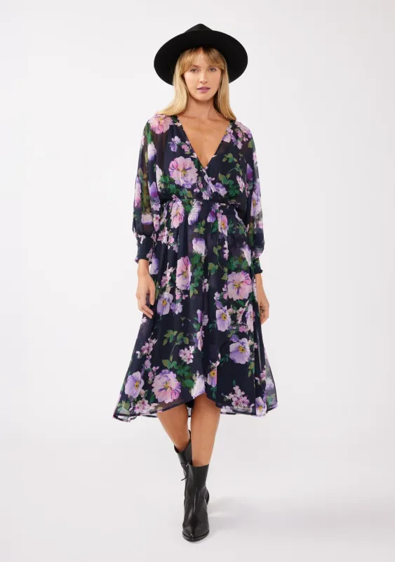 Flourish in Florals Midi Dress sold by lovestitch