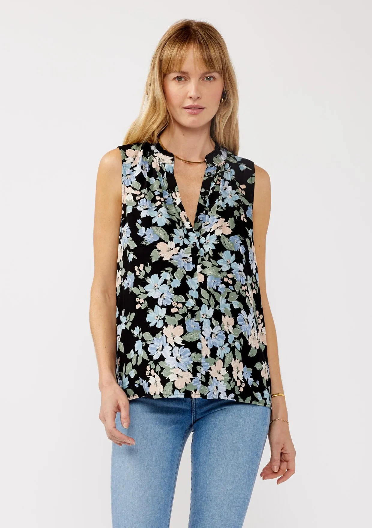 Yours Truly Sleeveless Top sold by lovestitch product image thumbnail 5
