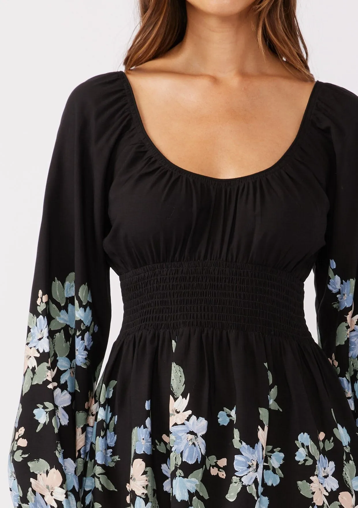 Yours Truly Floral Mini Dress sold by lovestitch product image thumbnail 4