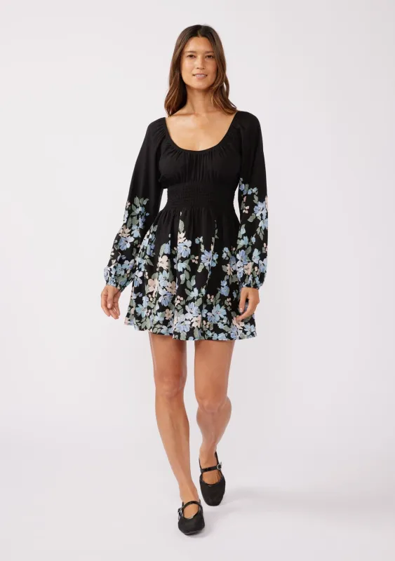 Yours Truly Floral Mini Dress sold by lovestitch