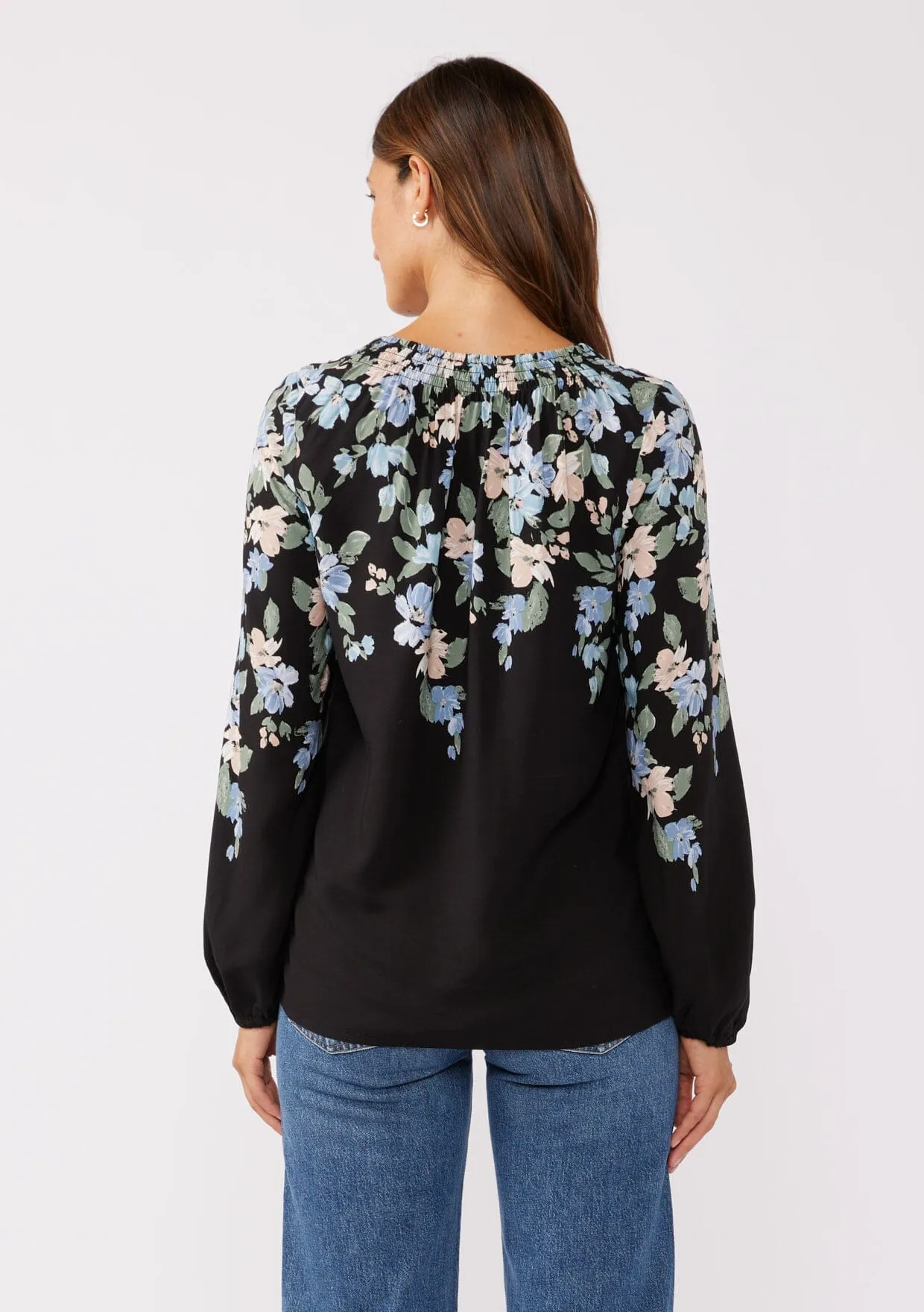 Yours Truly Floral Blouse sold by lovestitch product image thumbnail 2