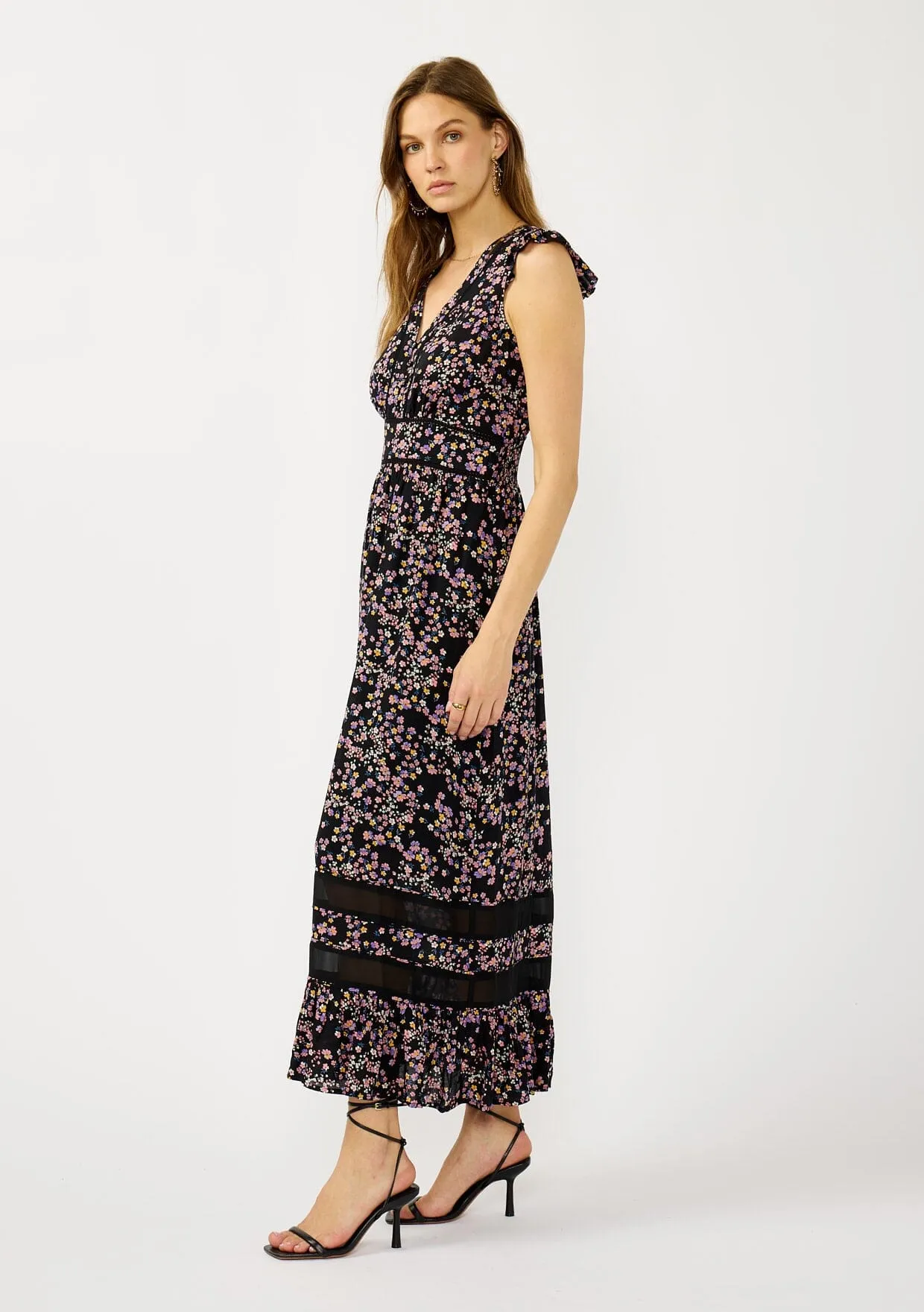 Midnight Romance Maxi Dress sold by lovestitch product image thumbnail 3