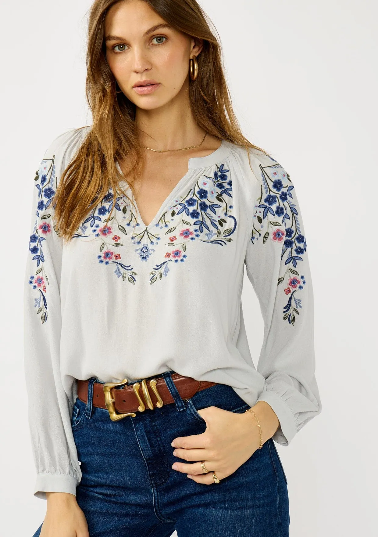 Keepsake Embroidered Blouse sold by lovestitch product image thumbnail 4