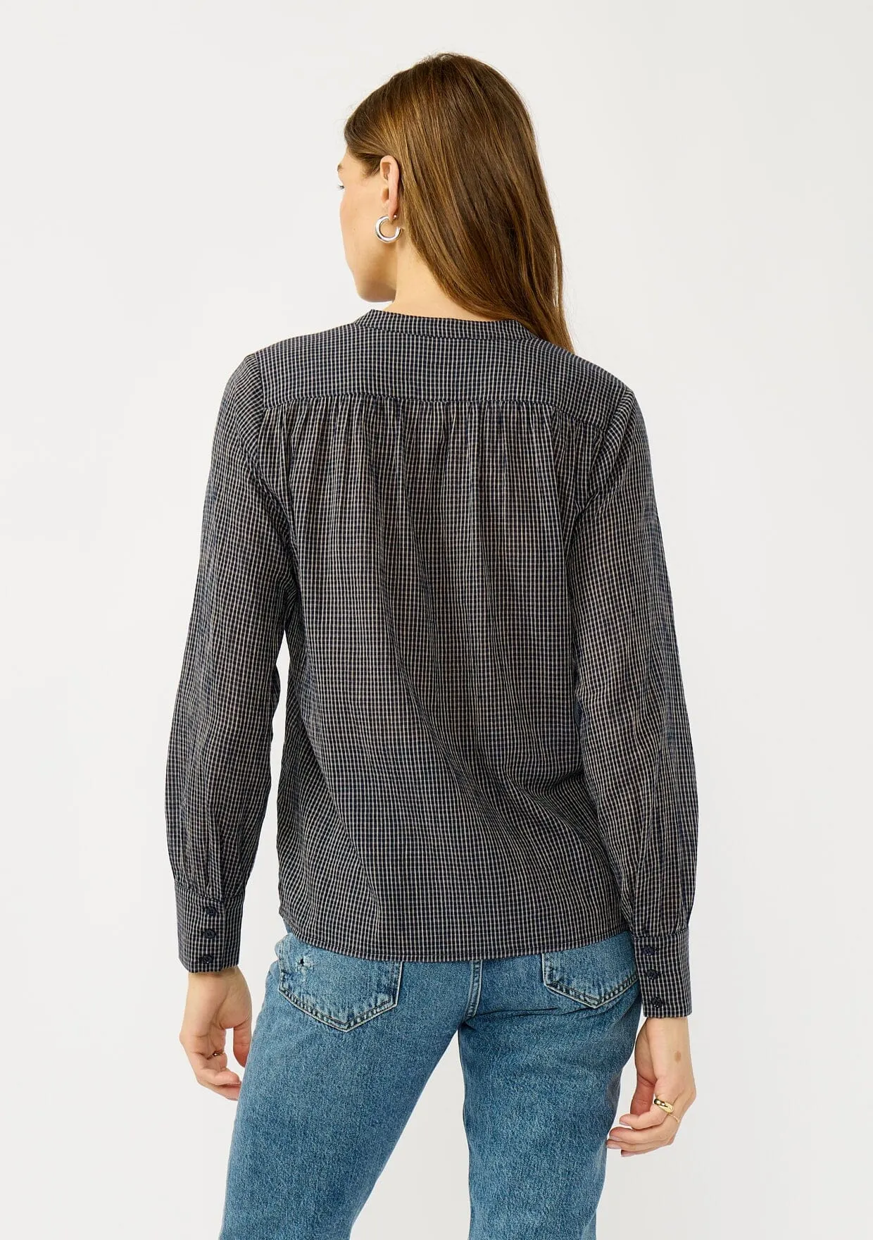 Alma Checkered Blouse sold by lovestitch product image thumbnail 4