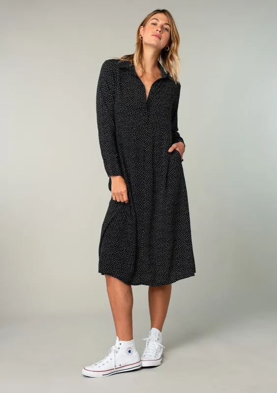 Bonjour Button Front Midi Dress sold by lovestitch