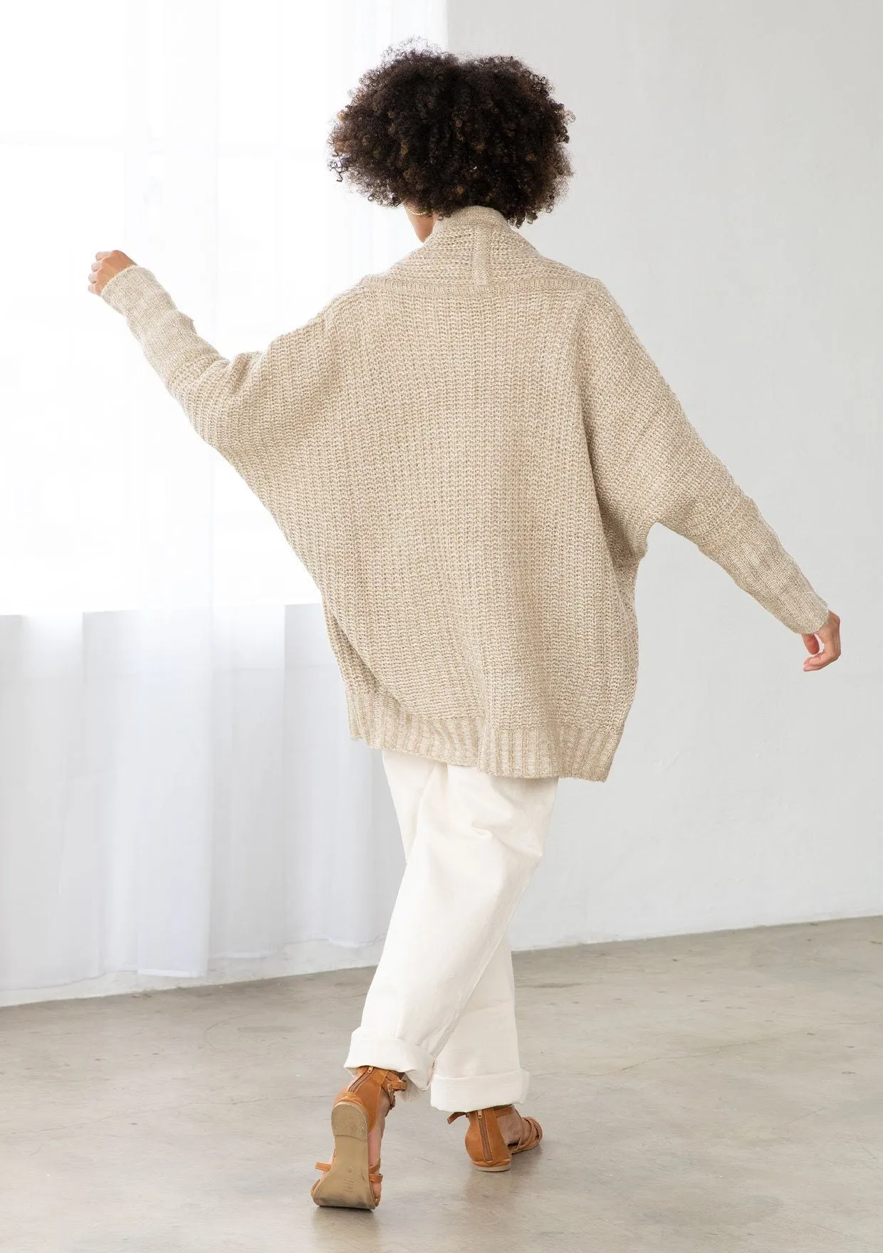 Beach Bonfire Cocoon Cardigan sold by lovestitch product image thumbnail 3