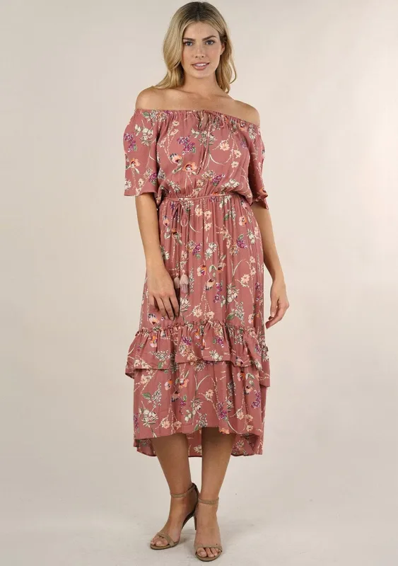 Willow Off-The-Shoulder Maxi sold by lovestitch