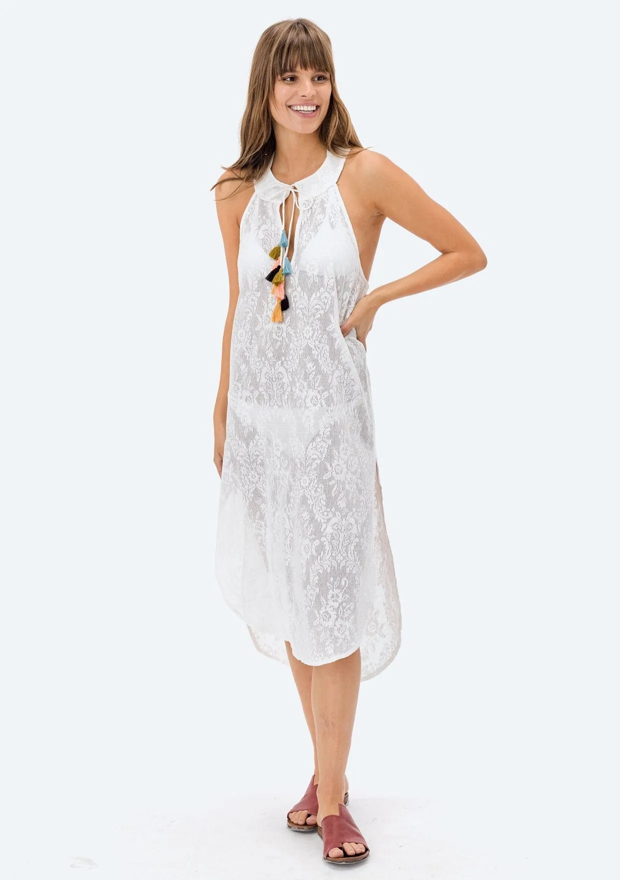 Maren Lace Beach Dress sold by lovestitch product image thumbnail 3