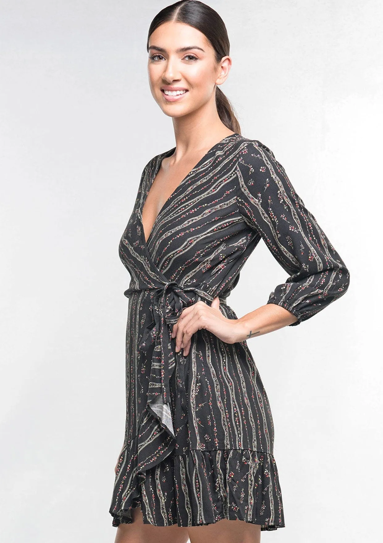 Molly Wrap Dress sold by lovestitch product image thumbnail 4