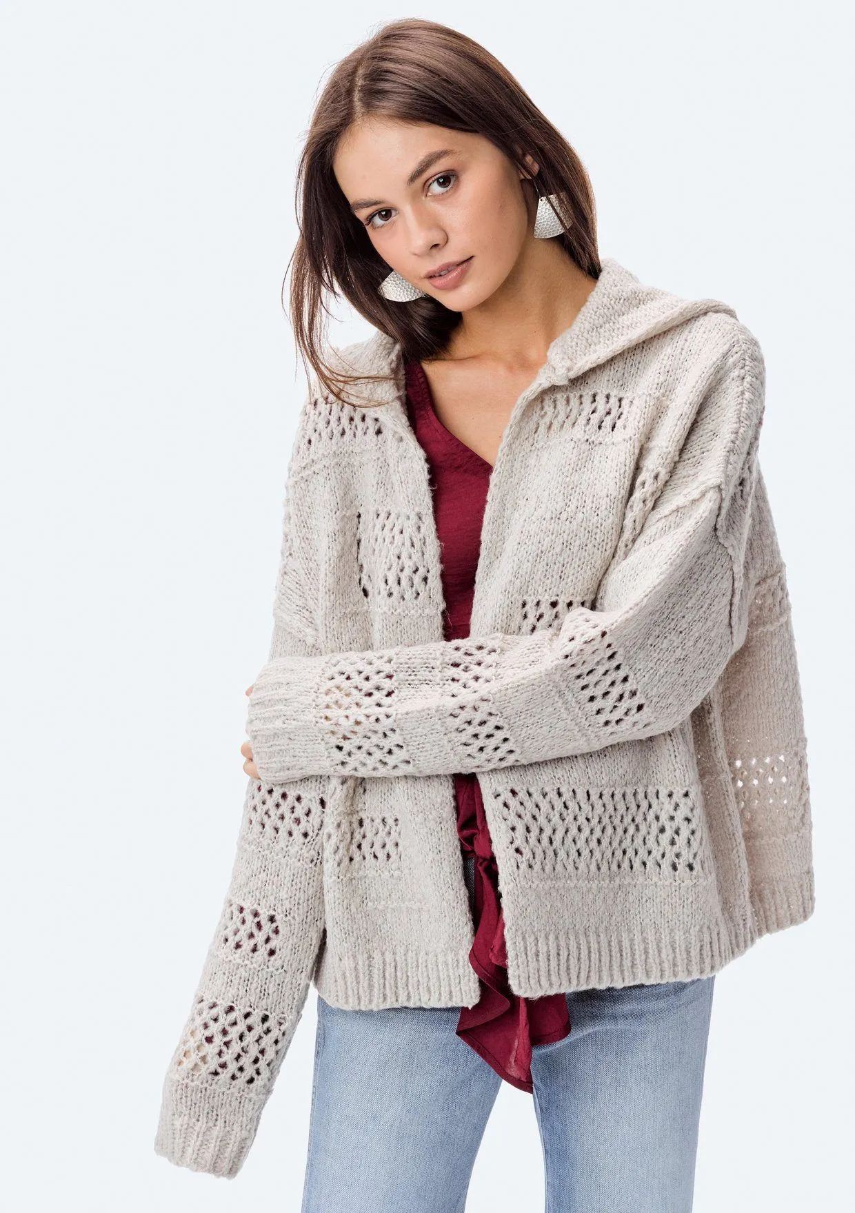 Beatrice Crochet Cardigan sold by lovestitch