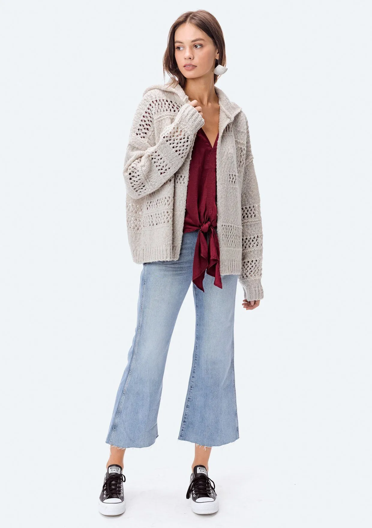 Beatrice Crochet Cardigan sold by lovestitch product image thumbnail 3