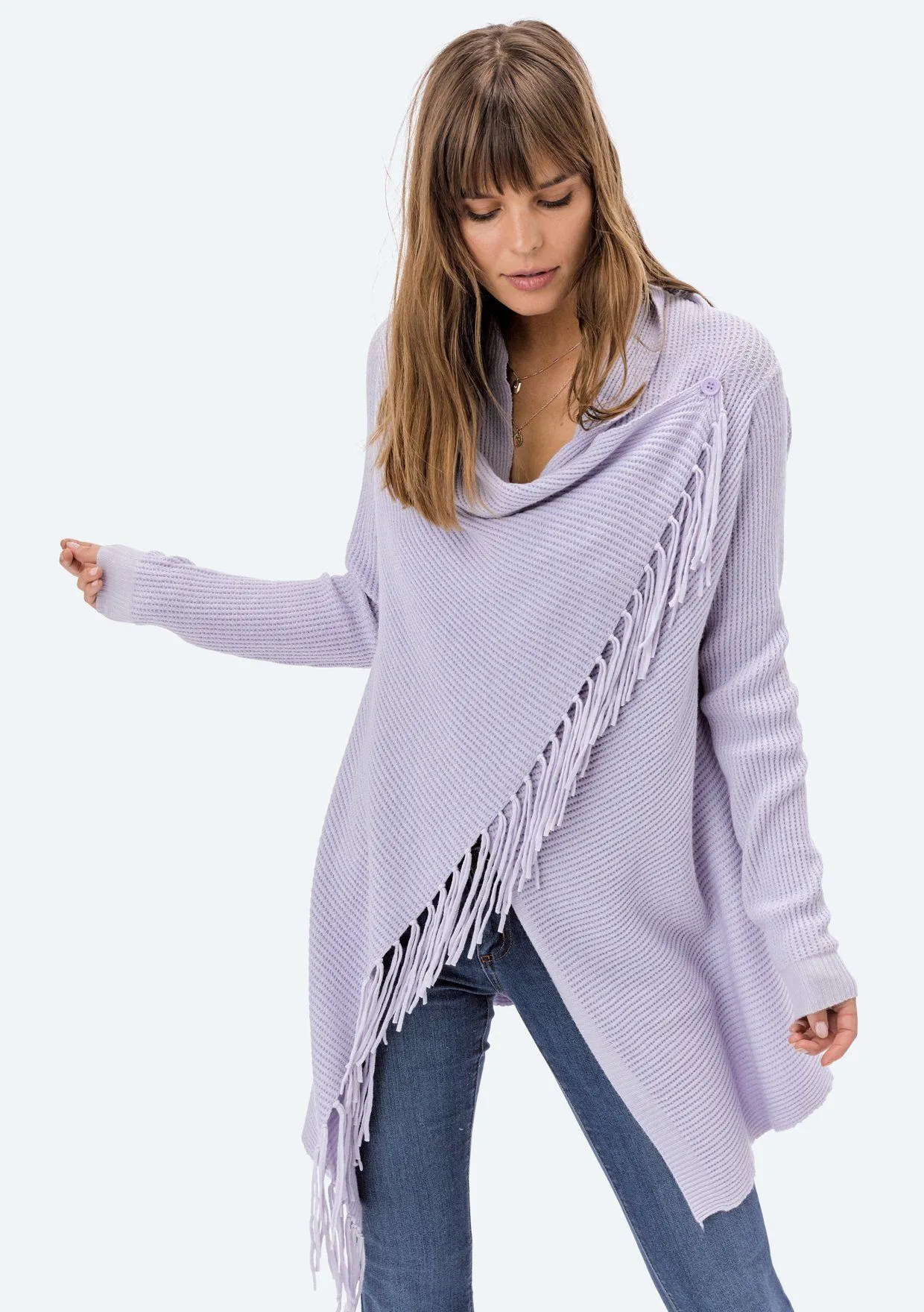 Carys Waffle Knit Sweater sold by lovestitch