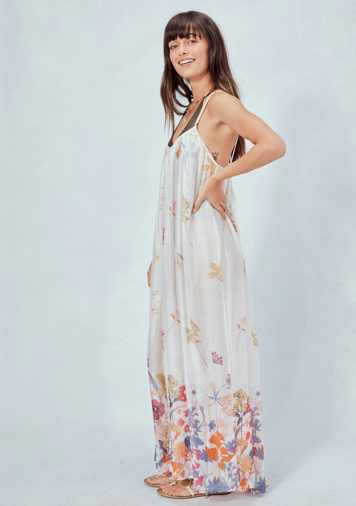 Mimi Floral Beach Dress sold by lovestitch product image thumbnail 3