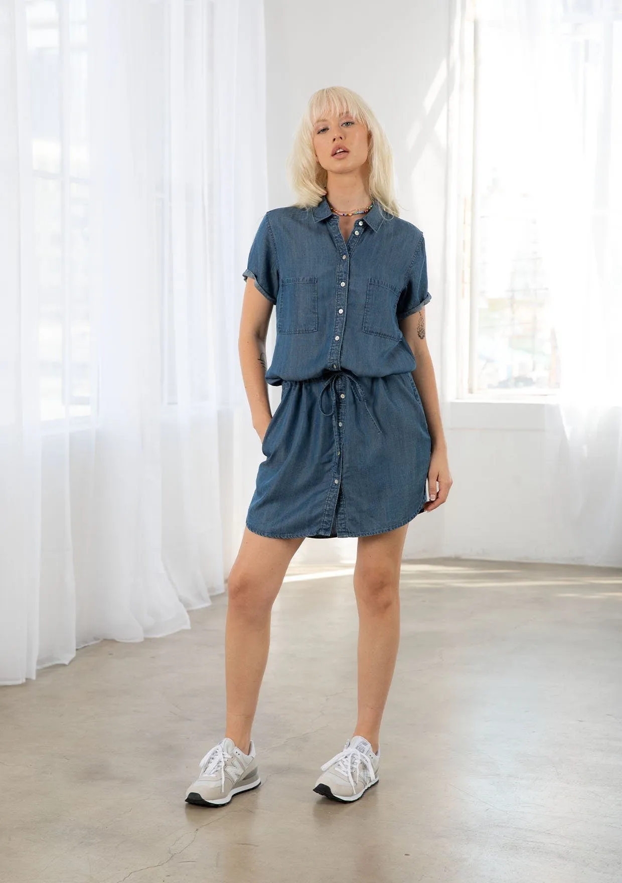 Benji Shirt Dress sold by lovestitch