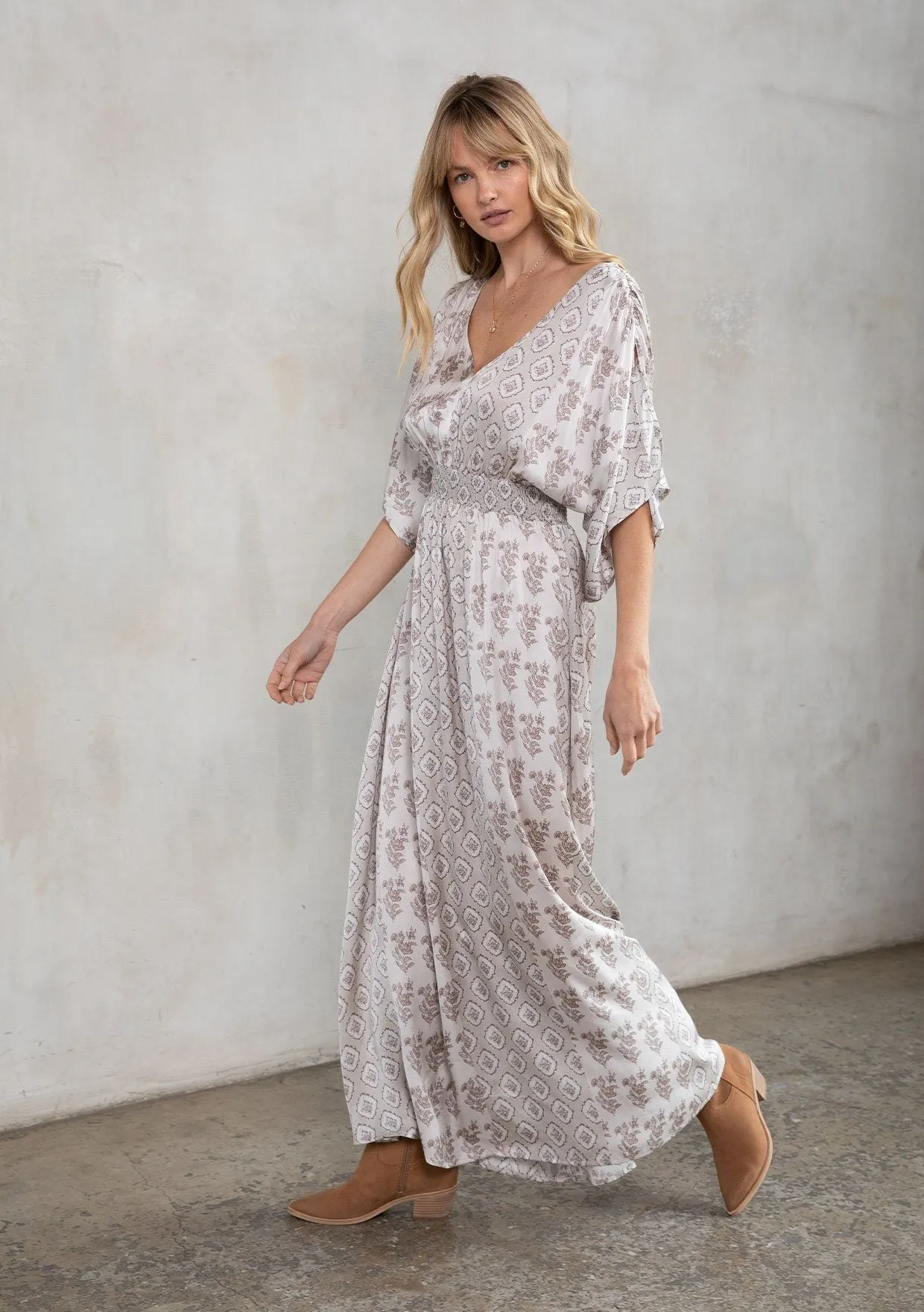 Serendipity Kimono Sleeve Maxi Dress sold by lovestitch product image thumbnail 3