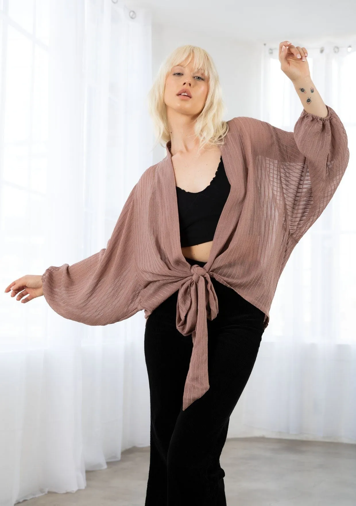 Woodstock Kimono Top sold by lovestitch product image thumbnail 4