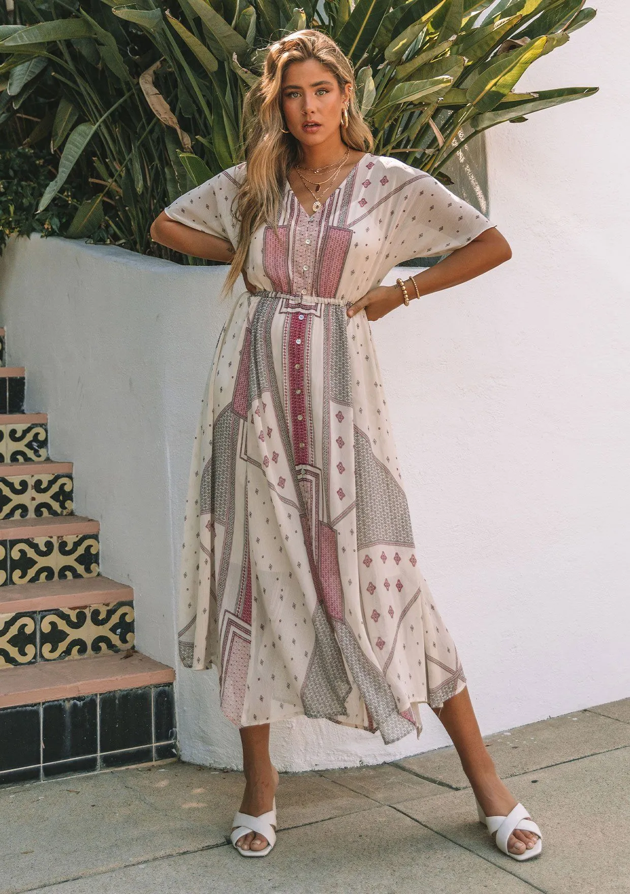 High Hopes Chiffon Maxi Dress sold by lovestitch product image thumbnail 4