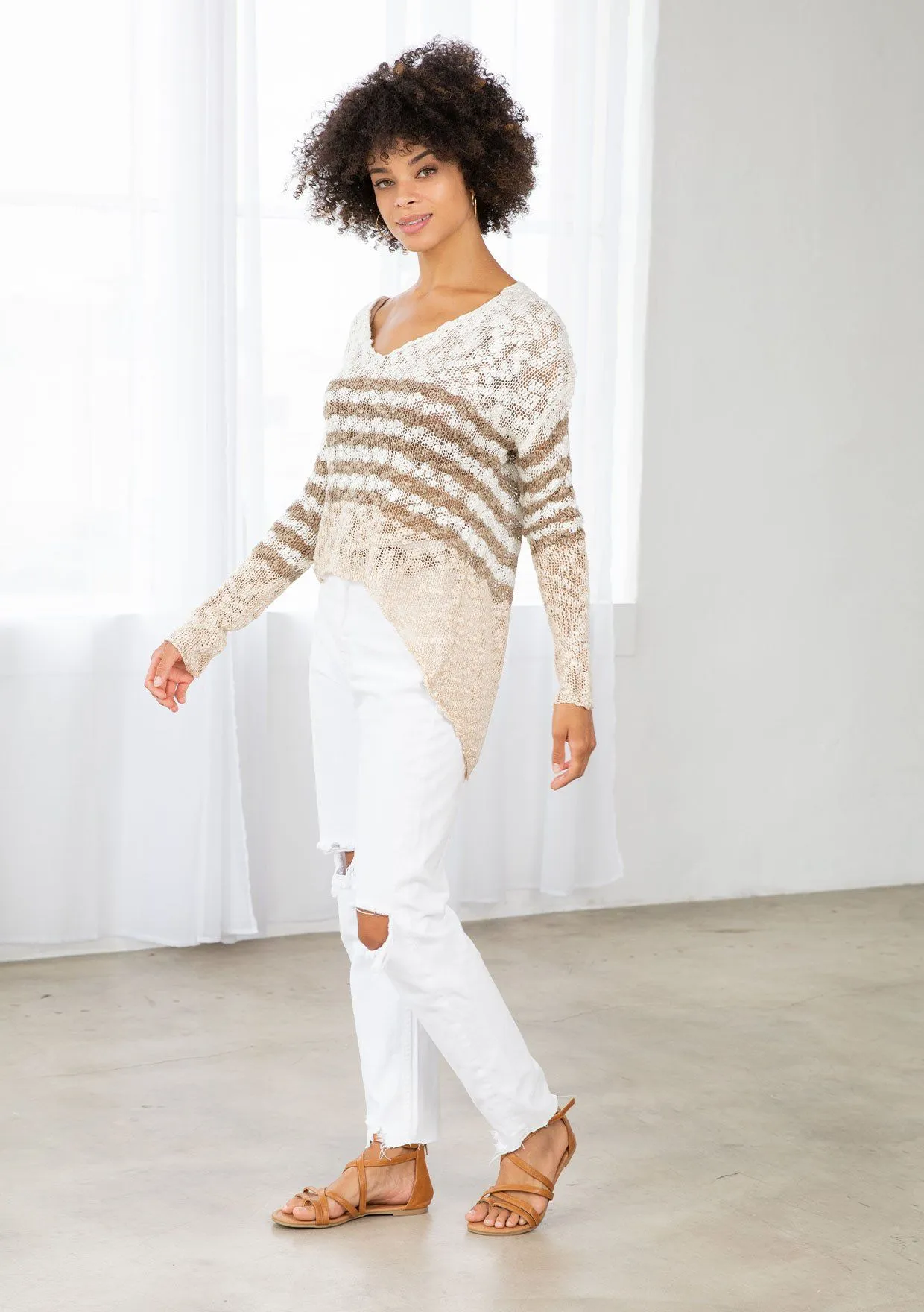So Good Colorblock Sweater sold by lovestitch product image thumbnail 4
